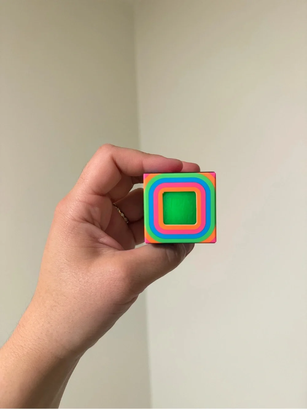 Mini Cool Cube NeeDoh - Green (1 PC)